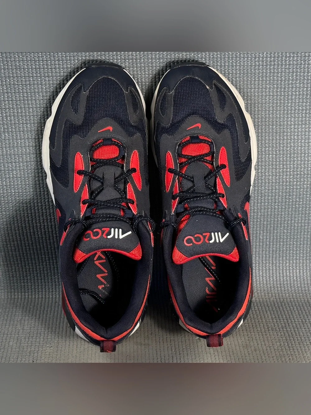 Nike Air Max 200 'Obsidian University Red' Shoes AQ2568-402 Men’s Size‎ 11.5